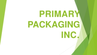 Looking for the Packaging Manufacturers Company