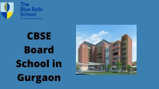 Top CBSE Board School in Gurgaon