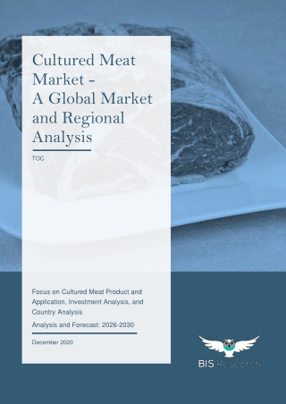 Global Cultured Meat Market