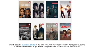 Watch Latest TV Series, Web series!
