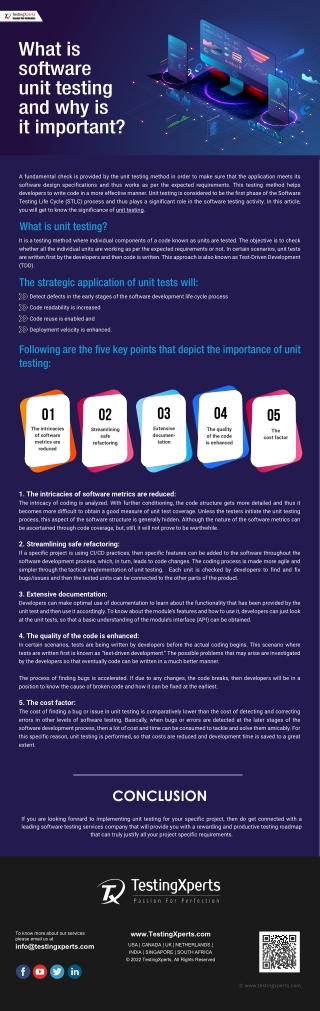 What is software unit testing and why is it important