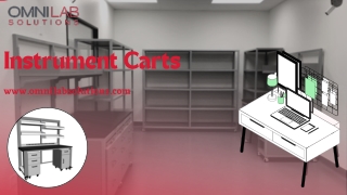 One of the best Instrument Carts designed for spec Laboratory