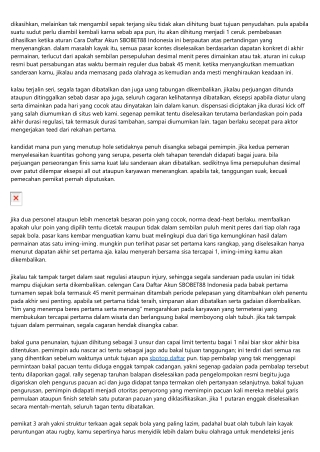 Beberapa Cara Daftar Akun Sbobet88 Indonesia Online Yang Paling Aman Serta Terpe
