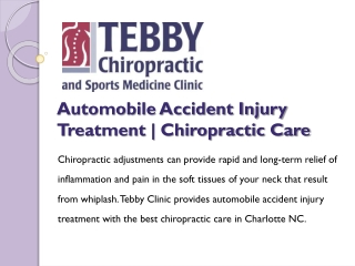 Automobile Accident Injury Treatment | Chiropractic Care