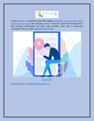 Affordable Real Estate Transaction Management Services Crispctc.com