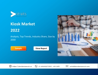 Kiosk Market Outlook, Growth By 2030
