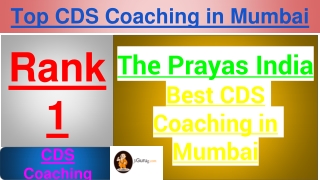 Top CDS Coaching  in Mumbai