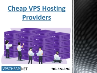 Cheap VPS Hosting Providers