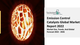 Emission Control Catalysts Market Size, Share, Growth, Industry Overview 2022