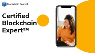 Certified Blockchain Expert | BlockChain Technology  | Blockchain Council