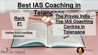 Best IAS Coaching in Telangana