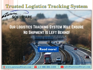 Trusted Logistics Tracking System