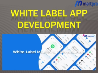 White Label App Development