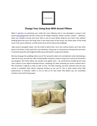 Best Decorative Pillows For Bed - Comfisonia