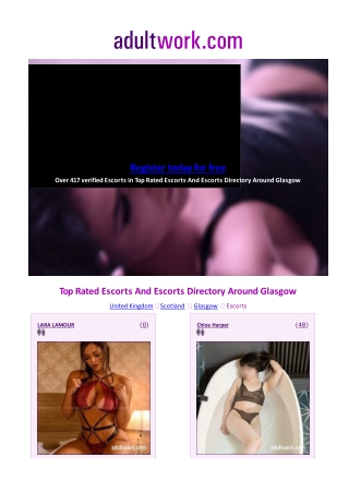 Glasgow City Escorts