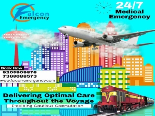 Falcon Emergency Train Ambulance in Guwahati and Ranchi Remains Equipped to Shift Patients
