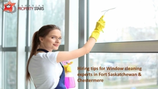 Hiring tips for Window cleaning experts in Fort Saskatchewan