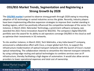 OSS or BSS Market