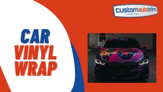 Best Car Vinyl Wrap