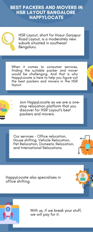 Best Packers and Movers in HSR Layout Bangalore