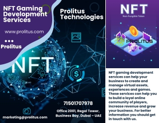 NFT Development services Prolitus