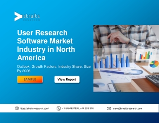 Overview on User Research Software Market Industry in North America 2022 Future