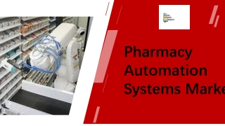 Pharmacy Automation Systems Market Size PPT