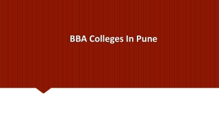 One of the Top BBA Colleges in Pune - MIT ACSC