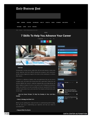 New Skills To Learn to Advance Your Career