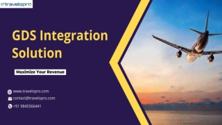 GDS INTEGRATION SOLUTION
