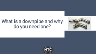What Is a Downpipe and Why Do You Need One?