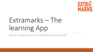 Extramarks – The learning App