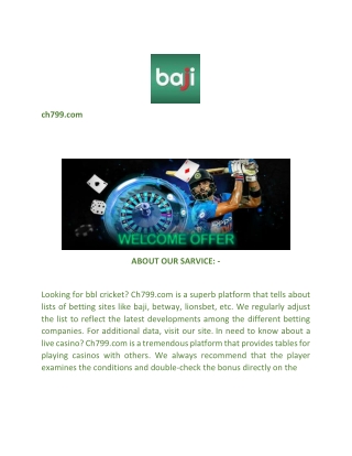 Bbl Cricket  Ch799