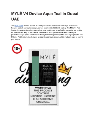 myle dubai