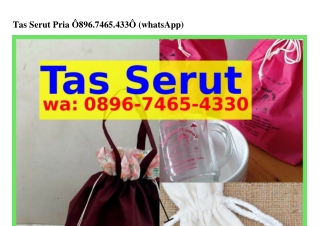 Tas Serut Pria O896–ᜪ465–4ᣮᣮO{WhatsApp}