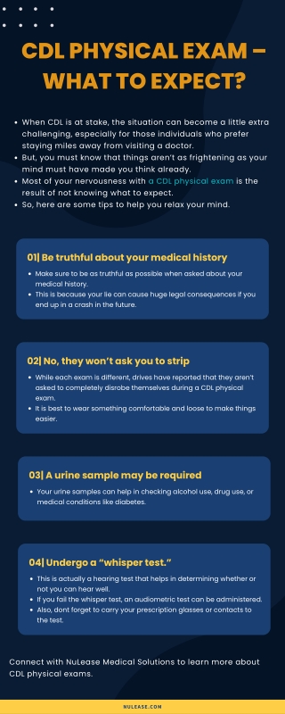 CDL Physical Exam – What To Expect?
