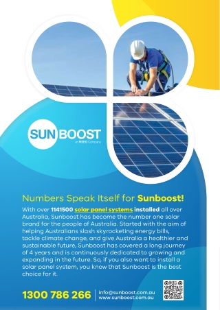 Numbers Speak Itself for Sunboost!