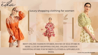 luxury shopping clothing for women