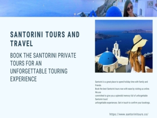 Unique Private Winery Tours in Santorini for Spending the Best Time