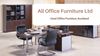 Used Office Furniture Auckland