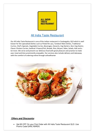 all india taste restaurant pdf