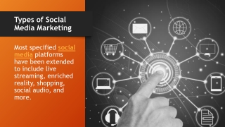 Types of Social Media Marketing