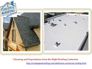 Choosing and Expectations from the Right Roofing Contractor