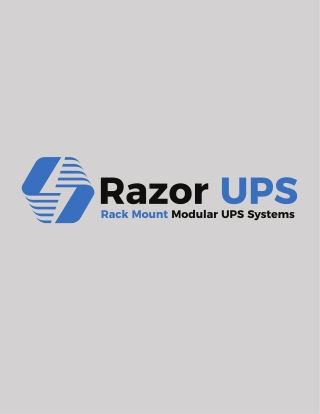 Razor Series 1000VA - 10kVA Parallel Redundant Tower/Rack Convertible UPS