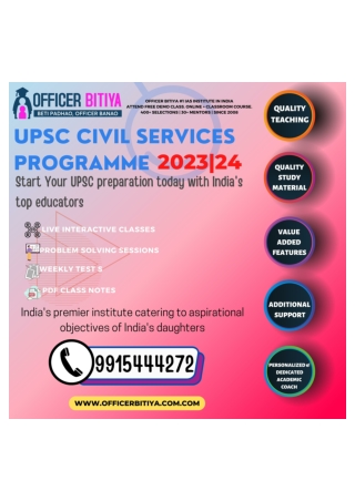 Best IAS Coaching In Amritsar