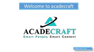Curriculum Development Services