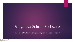 Importance Of Alumni Management System In Education System