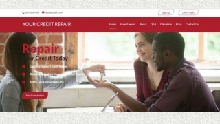 Refined way to reach your target customers with  free credit repair website templates wordpress