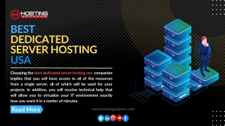 Best Dedicated Server Hosting USA