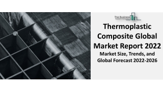 Thermoplastic Composite Global Market 2022: Analysis By Industry Growth, Share